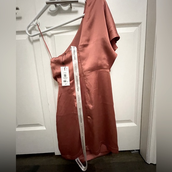 NWT Dynamite one shoulder satin dress xs - Picture 6 of 6